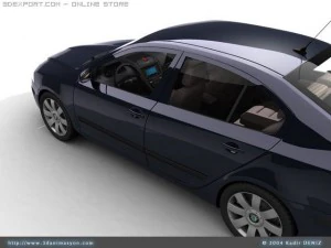 skoda octavia 2005 3D Model