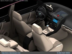 skoda octavia 2005 3D Model