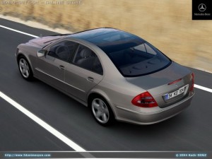 mercedes e series Modèle 3D