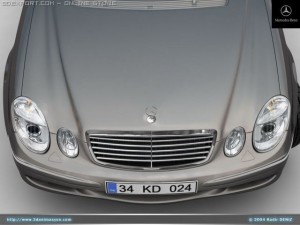 mercedes e series Modèle 3D