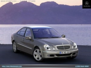 mercedes e series Modèle 3D