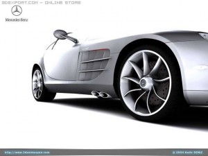 mercedes slr mclaren 3D Model