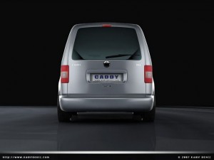 vw caddy 2007 kombi Model 3D