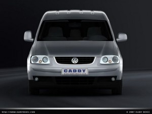 vw caddy 2007 kombi 3D 모델