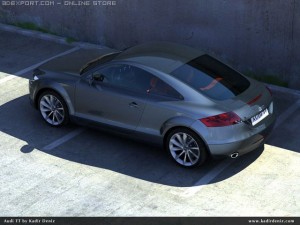 audi tt2 3D-Modell
