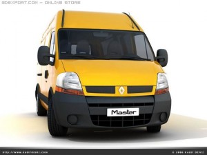 renault master 3D 모델