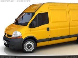 renault master 3D 모델