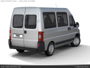 fiat ducato pack (3 models) 3D Model