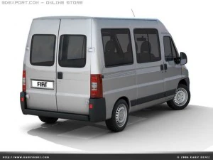 fiat ducato pack 3 models 3D Model