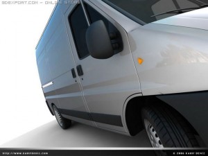 fiat ducato pack (3 models) 3D Model
