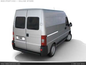 fiat ducato pack (3 models) 3D Model