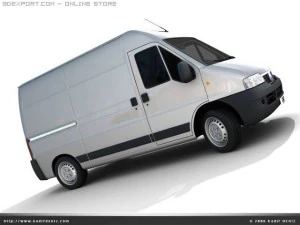 fiat ducato pack 3 models 3D Model