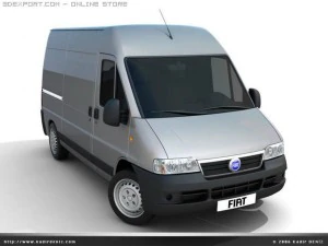 fiat ducato pack 3 models 3D Model