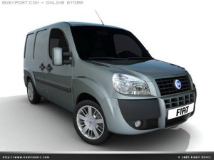 fiat doblo cargo Model 3D