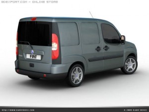 fiat doblo cargo Model 3D