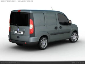 fiat doblo cargo 3D Model