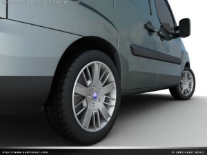 fiat doblo cargo Model 3D