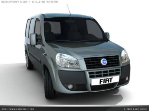 fiat doblo cargo Model 3D