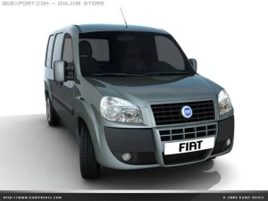 fiat doblo cargo 3D Model