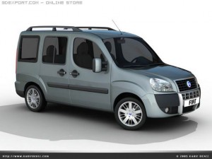 fiat doblo premio Model 3D