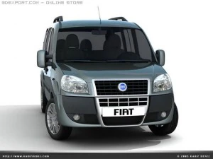fiat doblo premio 3D Model