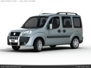 fiat doblo premio 3D Model