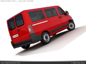 citroen jumper pack 3 models 3D Model