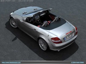 mercedes slk 3D Model