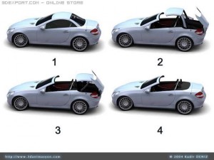 mercedes slk 3Dモデル