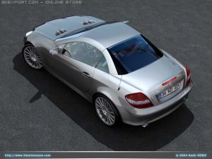 mercedes slk 3Dモデル