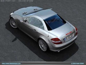 mercedes slk 3D Model