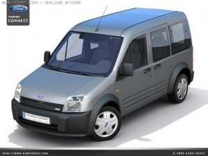 transit connect2 Modello 3D