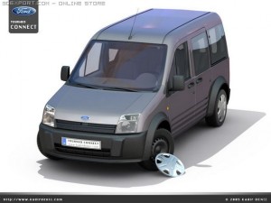 transit connect2 Modello 3D