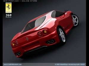 ferrari f360 modena 3D 模型