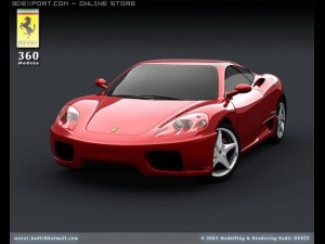 ferrari f360 modena 3D 模型