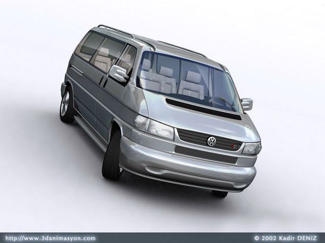 vw transporter_3 3D Model .c4d .max .obj .3ds .fbx .stl .blend 