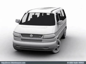vw transporter 3 3D Model