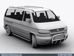 vw transporter 3 3D Model