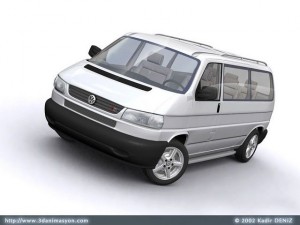 vw transporter_3 3D Model