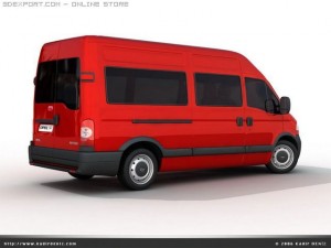opel movano Model 3D
