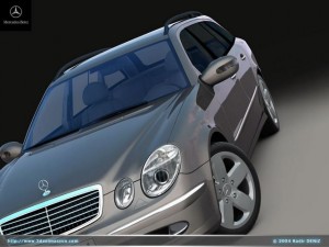 mercedes e series sw kombi Model 3D