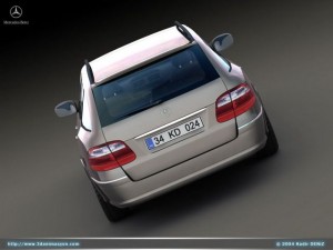 mercedes e series sw kombi 3D 模型