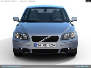 volvo s40 3D Model