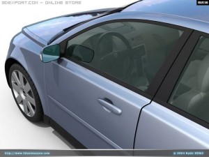 volvo s40 3D 모델