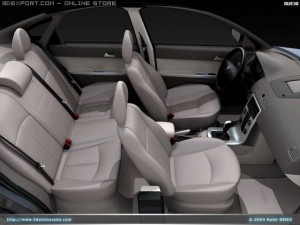 volvo s40 3D 모델
