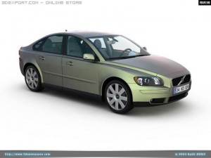 volvo s40 3D 모델