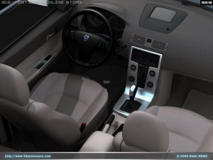 volvo s40 3D 모델