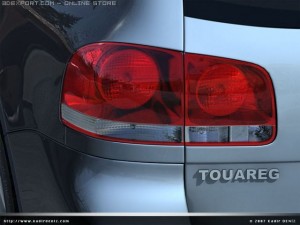 vw touareg Model 3D