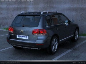 vw touareg Model 3D