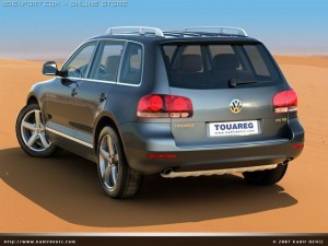 vw touareg Model 3D